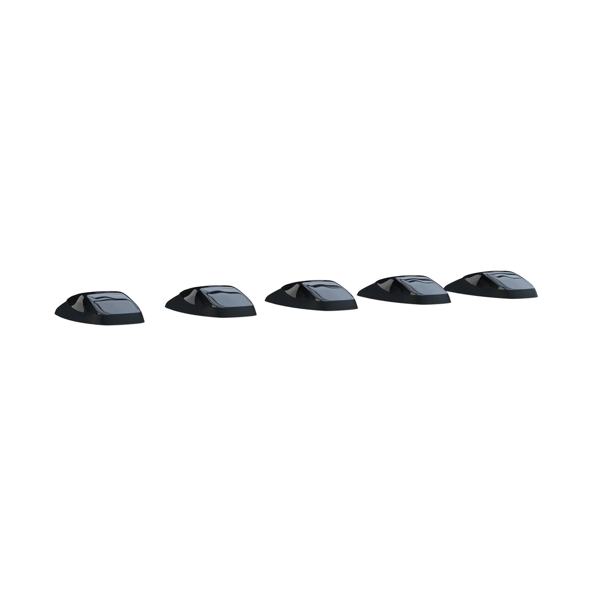 Dodge RAM HD 2500/3500 19-25 5-Piece Cab Roof Light Set LED Smoked Lens in Amber (OEM REPLACEMENT)