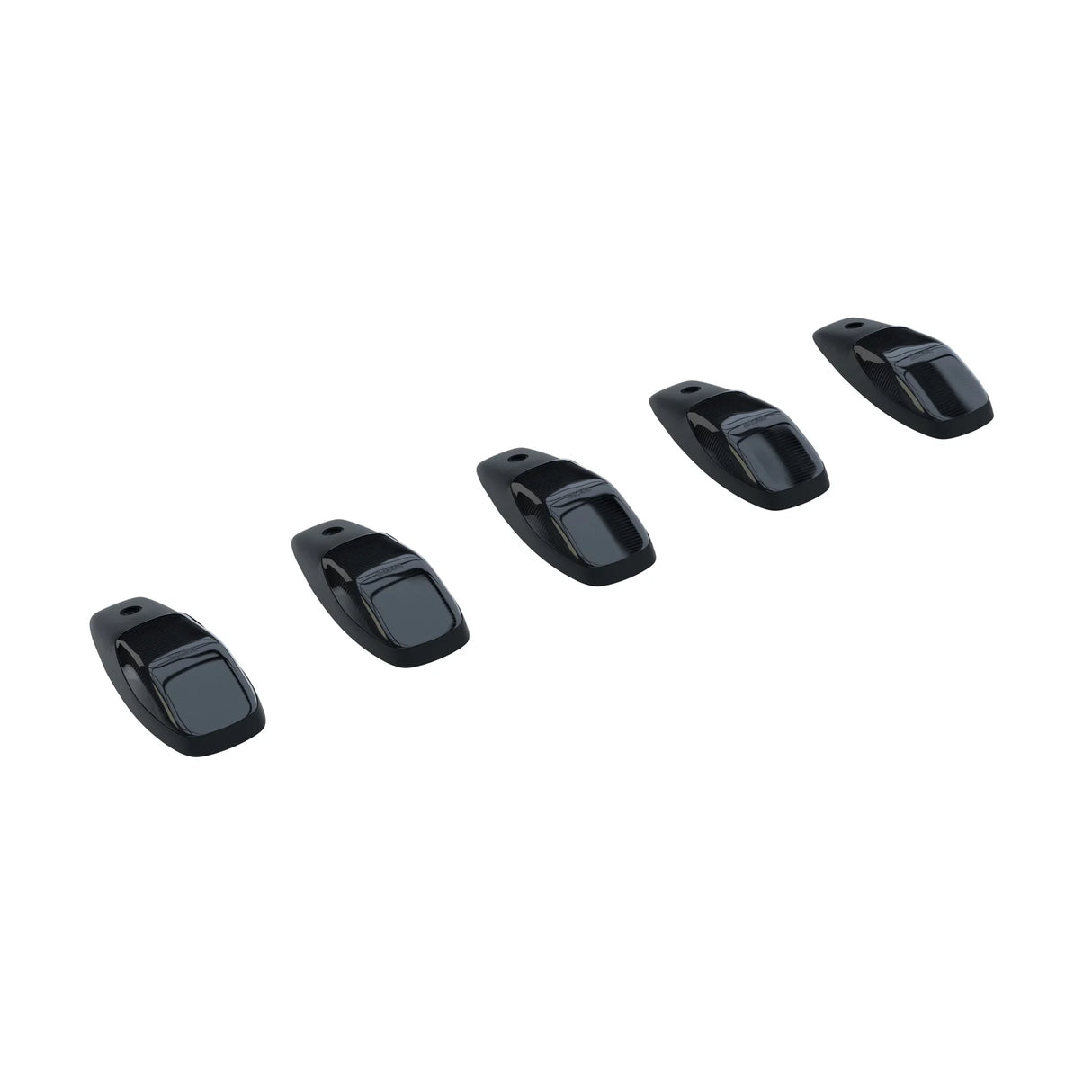 Dodge RAM HD 2500/3500 19-25 5-Piece Cab Roof Light Set LED Smoked Lens in Amber (OEM REPLACEMENT)