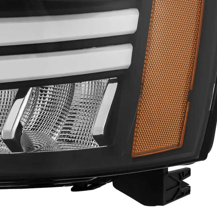 PRE-ORDER: 07-14 Chevrolet Tahoe/Suburban/07-13 Avalanche NOVA-Series LED Projector Headlights Black (ETA mid July)