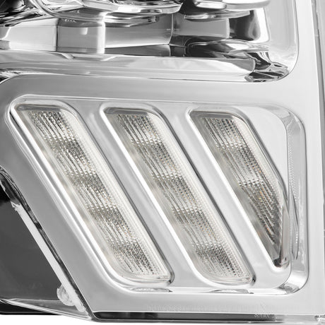 09-14 Ford F150 MKII LUXX-Series LED Projector Headlights Chrome