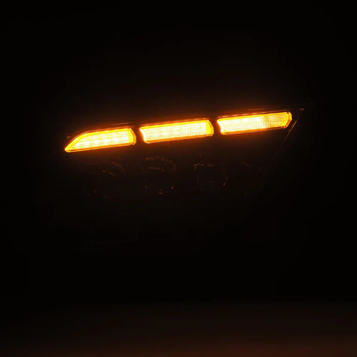 13-14 Ford Mustang MK II NOVA-Series LED Projector Headlights Alpha-Black