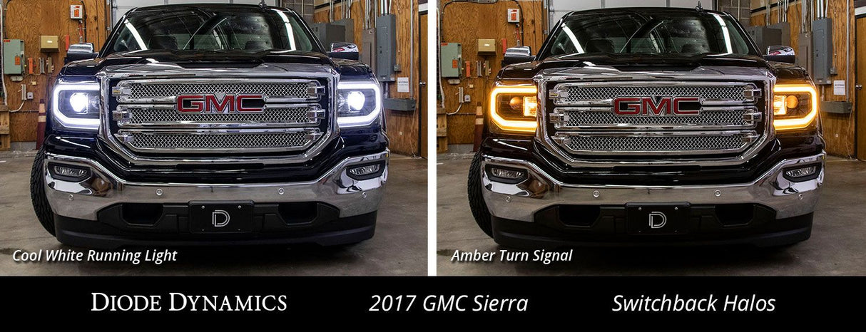 2016-2018 GMC Sierra 1500 LED Halos
