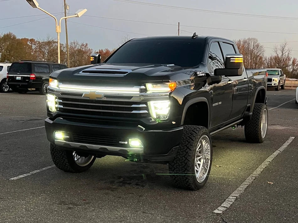 2021-2023 Chevy Silverado 2500/3500 LT LED “Power” Grille Bar