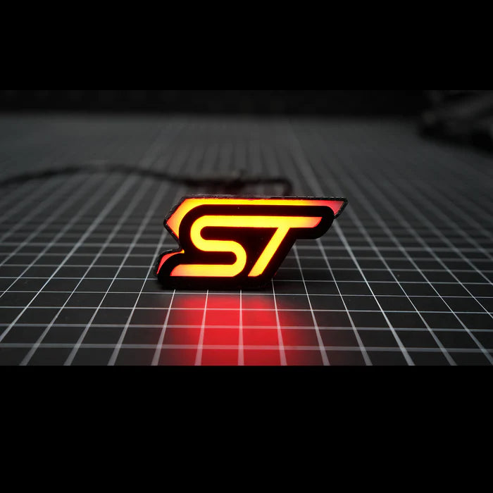 ST : Illuminated Multicolor Flow LED Badge | Lit Logos