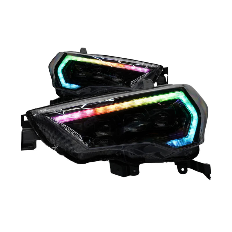 Toyota 4Runner: Multicolor Flow Series Headlights (2014-2024) | XB Morimoto
