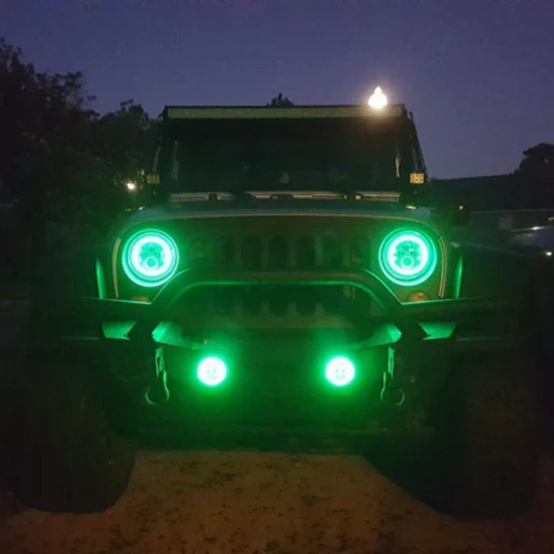 Jeep Wrangler JK Multicolor Halo Kit (2007-2016)