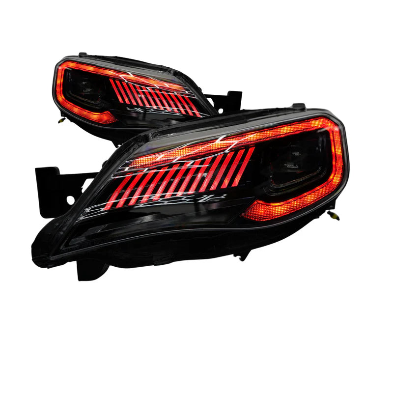 Subaru Impreza WRX/STI: Multicolor Flow Series Headlights (2008-2014) | XB Morimoto