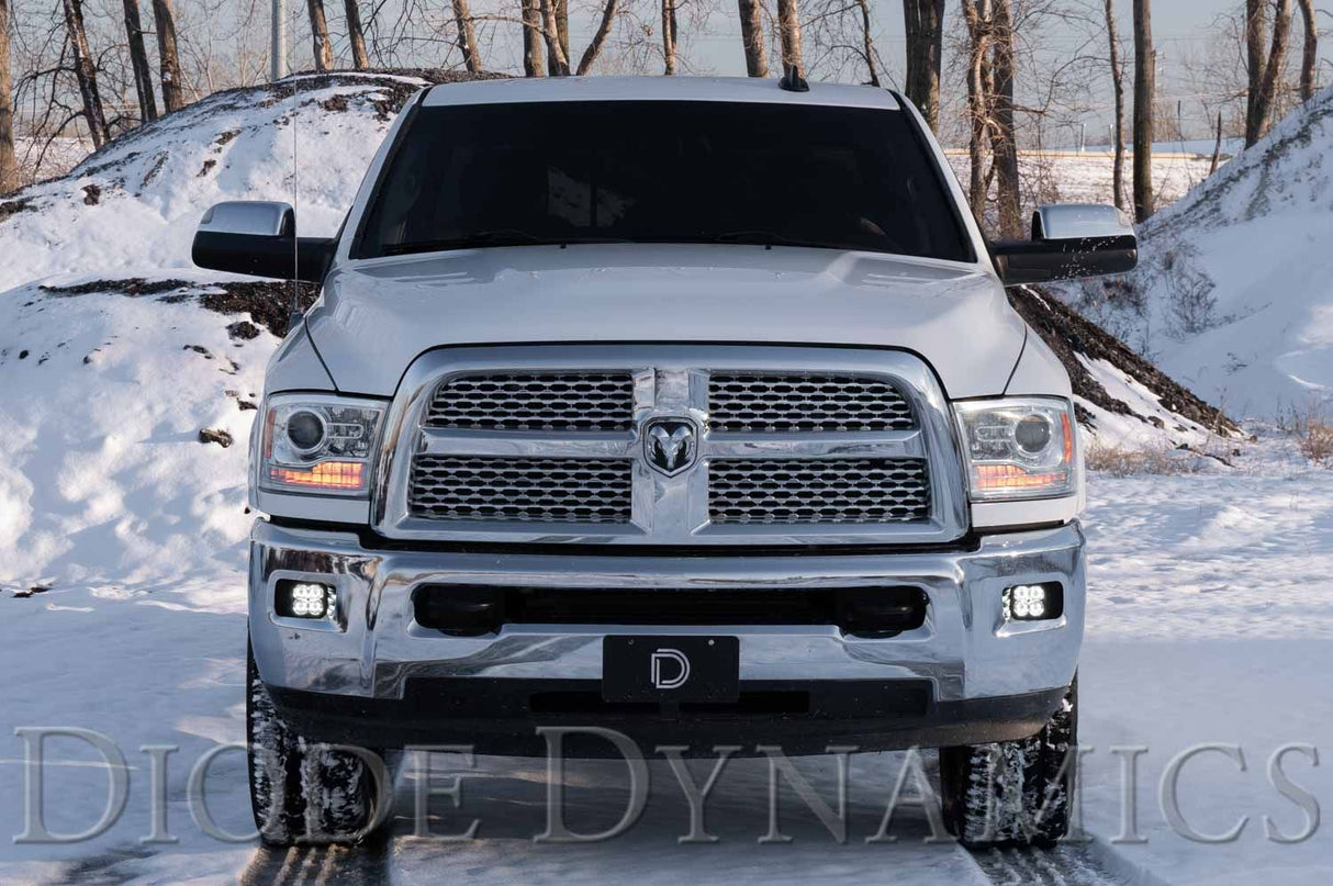 SS3 LED Fog Light Kit for 2010-2018 Ram 2500/3500