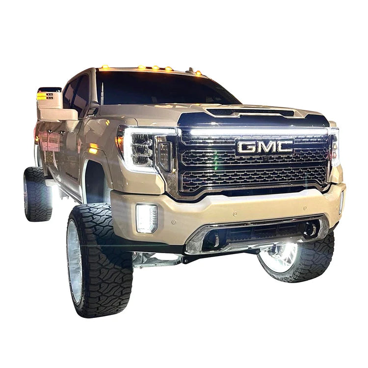 2020-2023 GMC Sierra 2500/3500 Denali LED “Power” Grille Light Bar