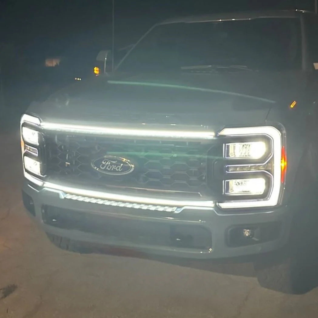 2023-2026 Ford Super Duty “Ghost” LED Grille Light Kit – F-250/F-350/F-450/F-550