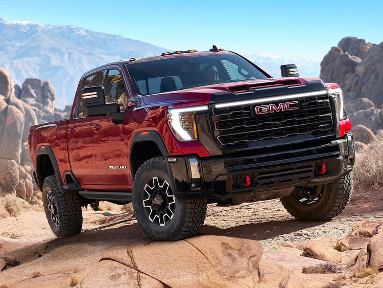 2024 – 2025 GMC Sierra 2500/3500 LED “Power” Grille Bar – SLE, SLT, Pro, AT4 & AT4X