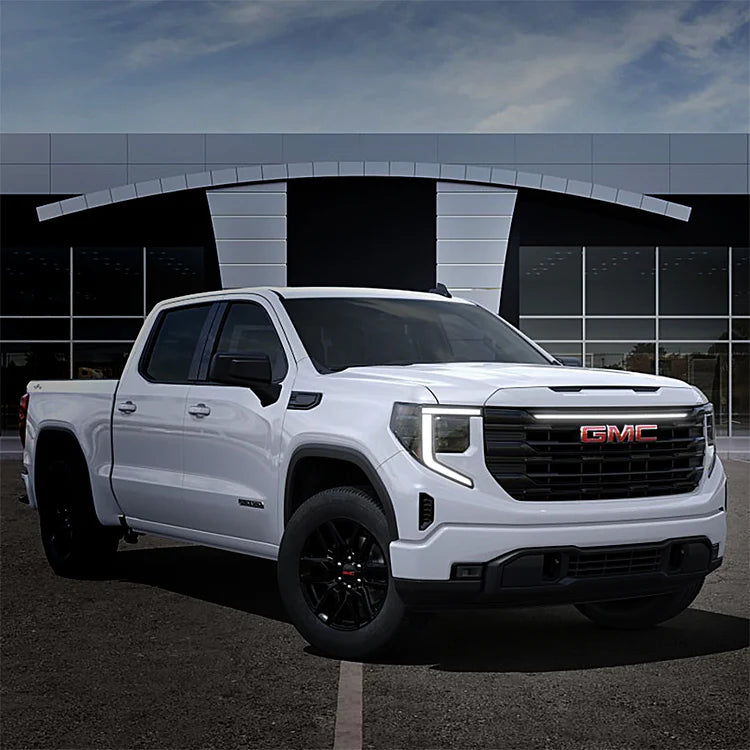 2024-2025 GMC Sierra 1500 LED Grille Light Kit – Elevation & SLE, White DRL Strip