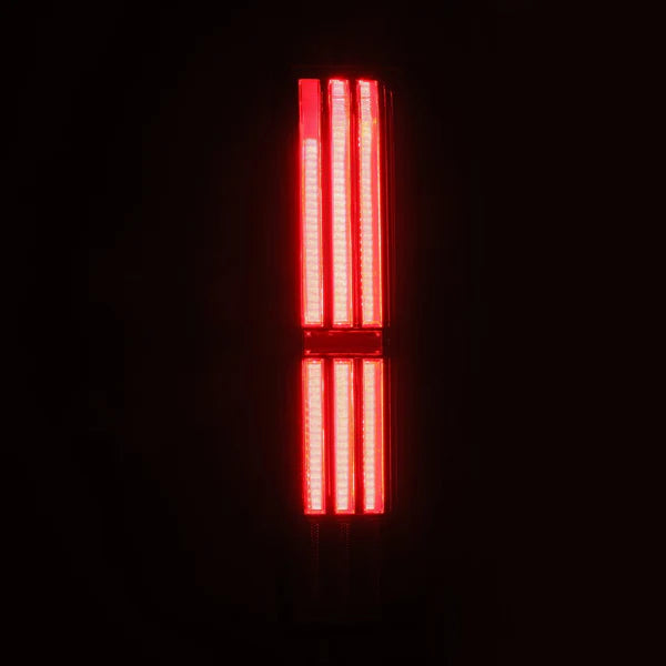 22-24 Toyota Tundra NOVA-Series Prismatic LED Tail Lights Alpha-Black