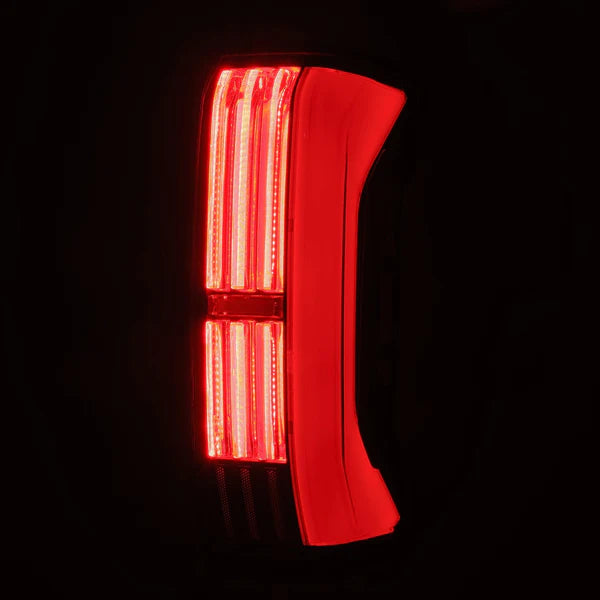 22-24 Toyota Tundra NOVA-Series Prismatic LED Tail Lights Black Red