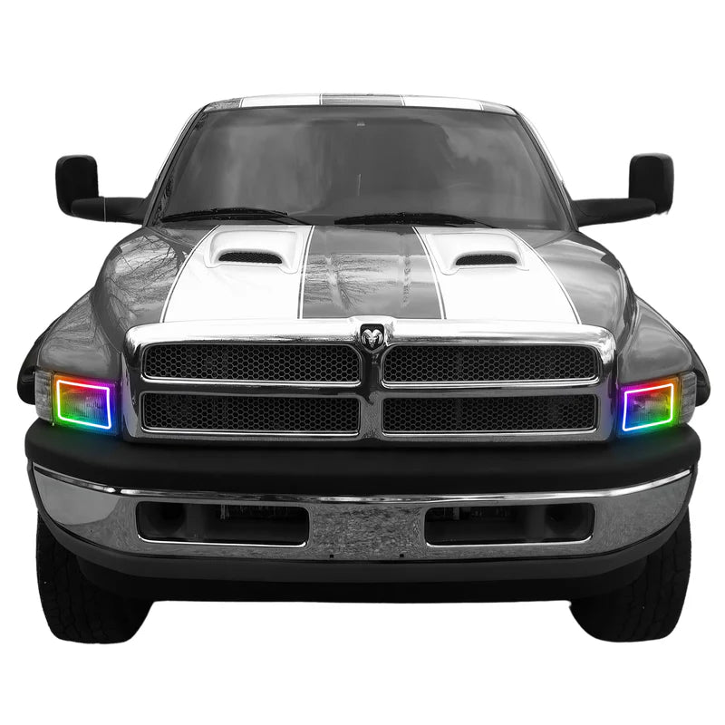 Dodge Ram (2nd Gen) Multicolor Halo Kit (1994-2002)