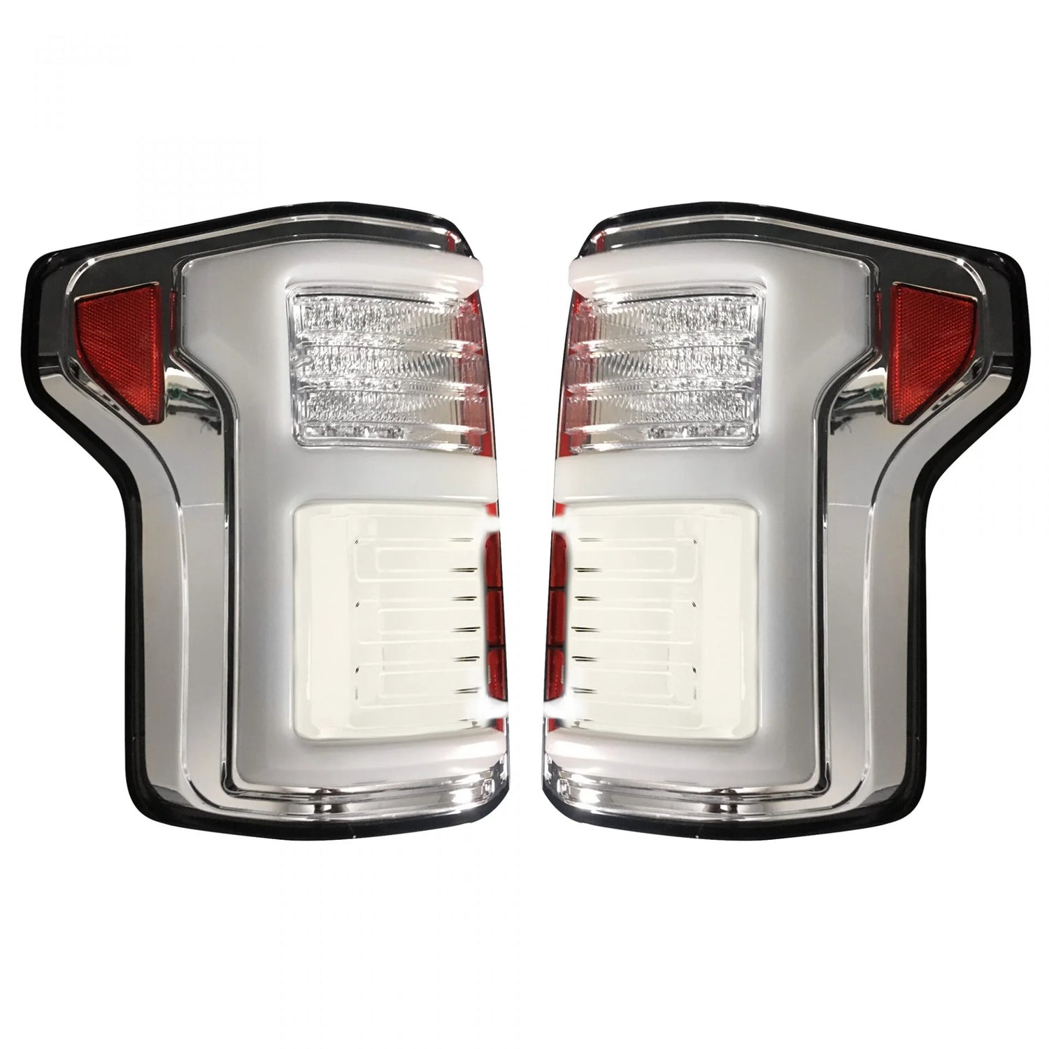 Ford F150 18-20 (Replaces OEM LED) Tail Lights OLED in Clear