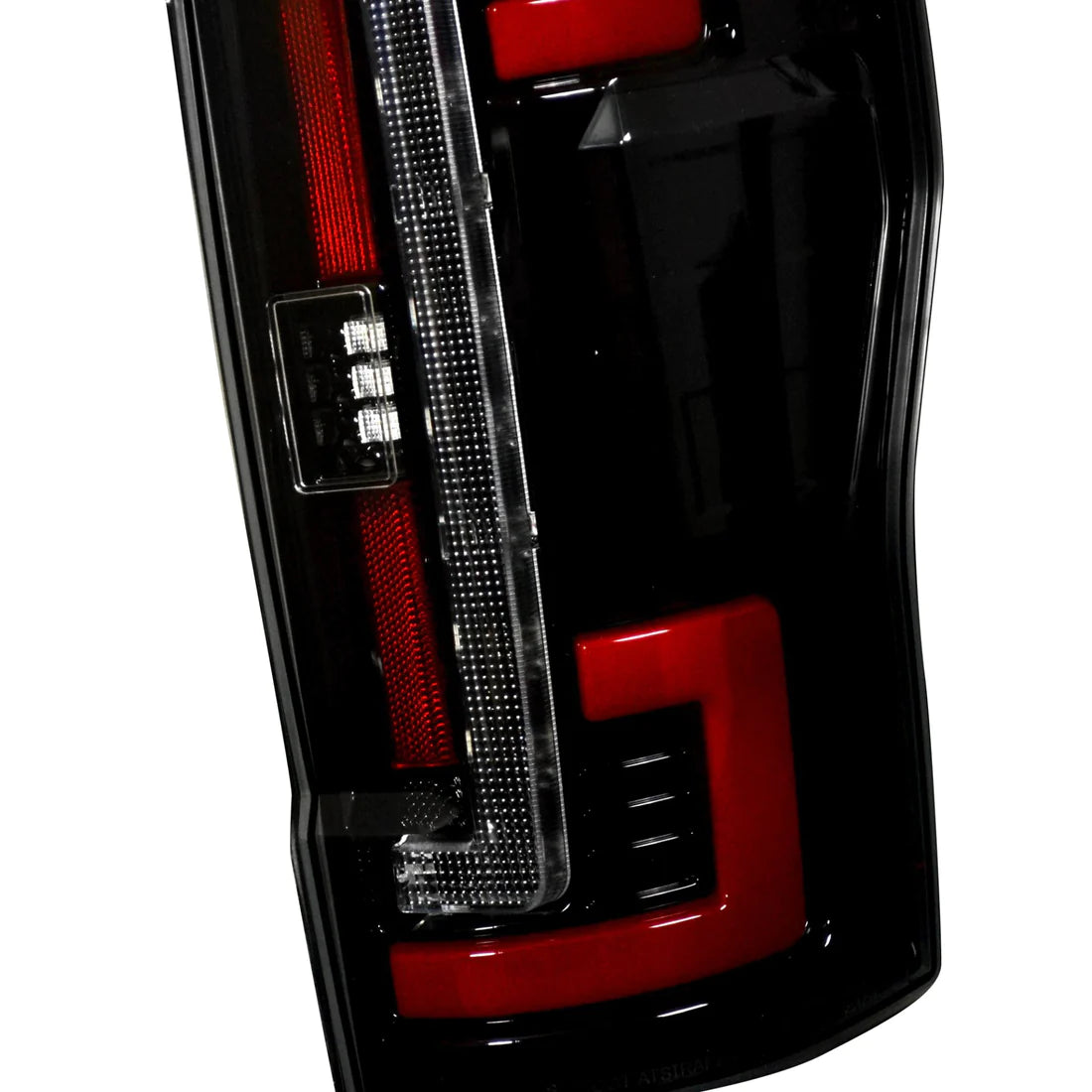 Ford Super Duty 17-19 Ultra Bright OLED Tail Lights (Replaces Factory/OEM Halogen) - SMOKED LENS