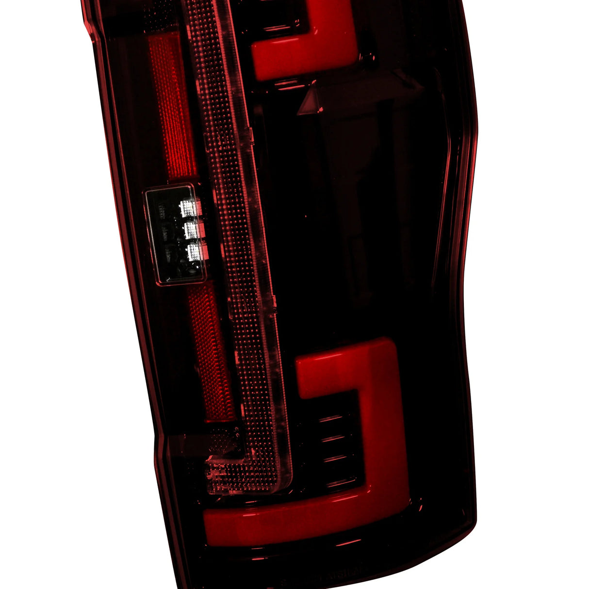 Ford Super Duty 20-22 Ultra Bright OLED Tail Lights (Replaces Factory/OEM LED) - RED LENS