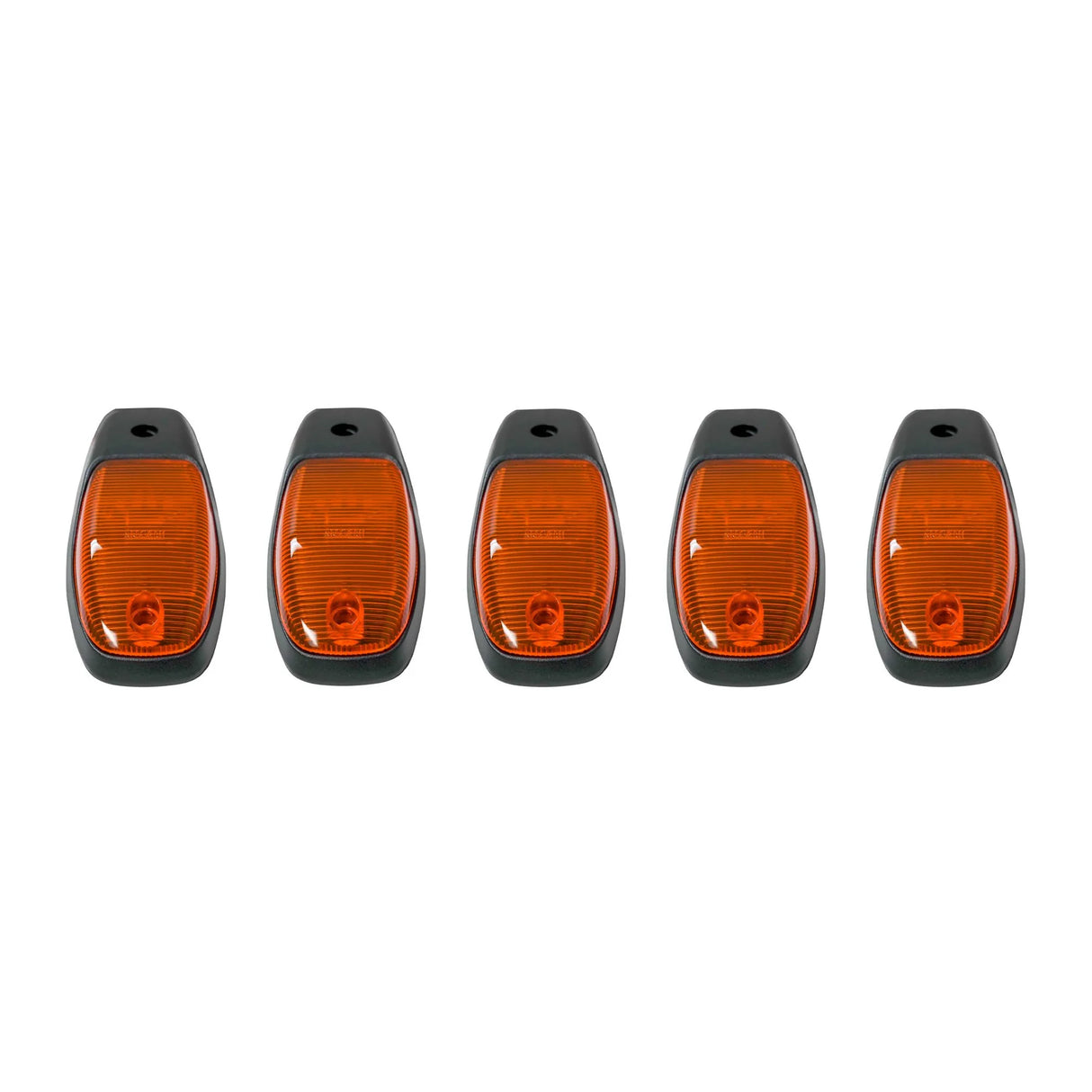 (REMOVED) Dodge RAM HD 2500/3500 19-24 5-Piece Cab Roof Light Set LED Amber Lens in Amber (FRESH INSTALL)