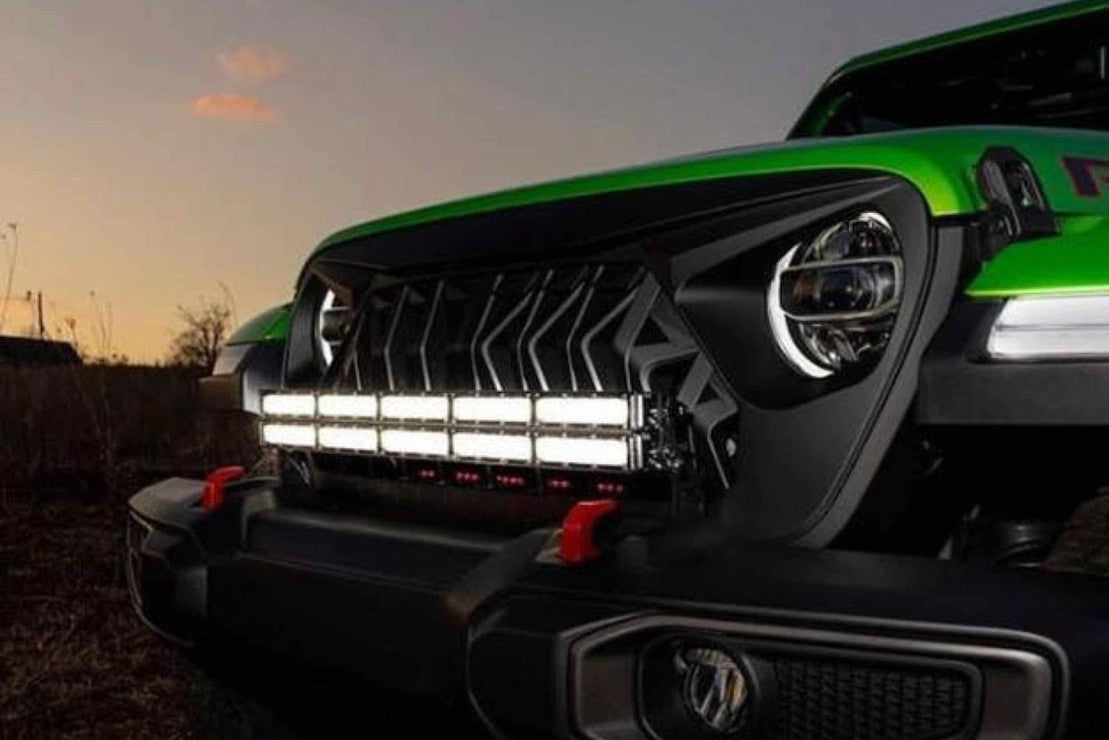 2018-2025 Jeep JL Wrangler Bumper LED Lightbar Kit