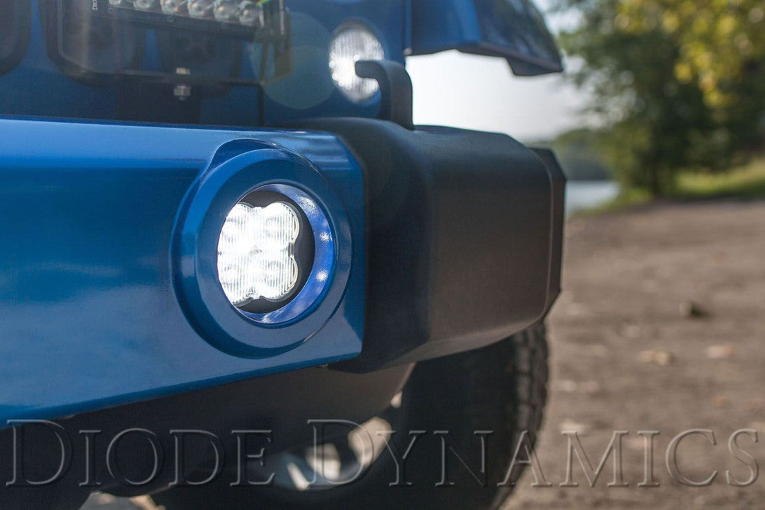 SS3 LED Fog Light Kit for 2007-2018 Jeep JK Wrangler