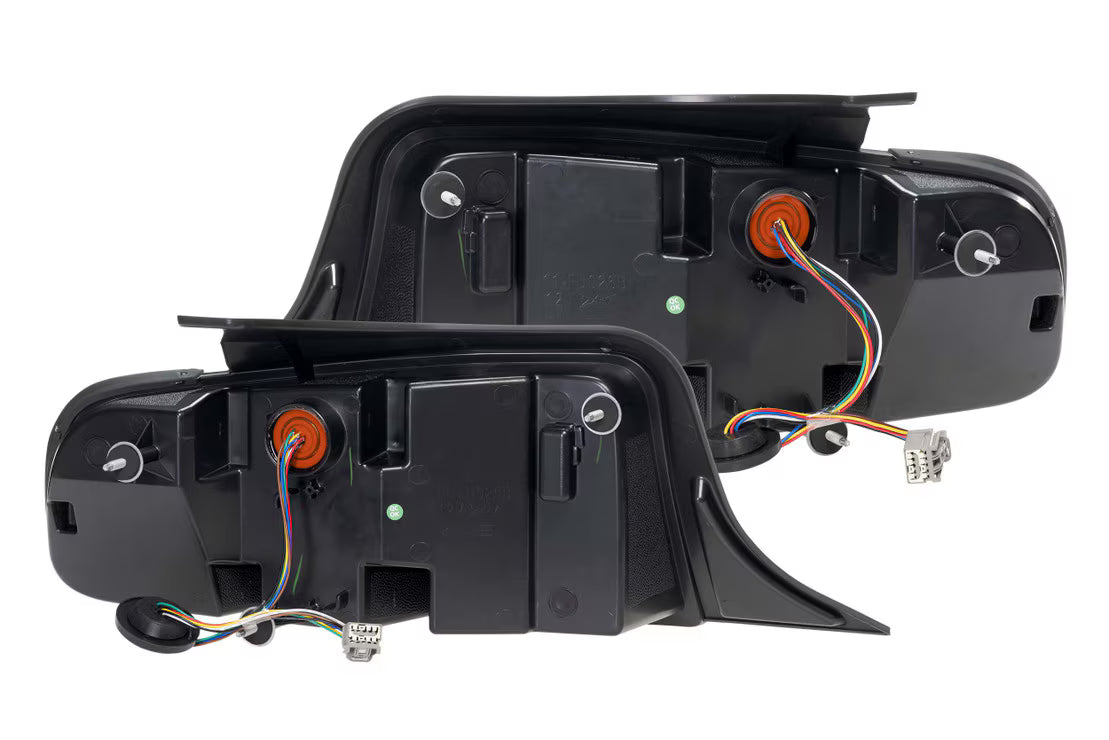 13-14 FORD MUSTANG FACELIFT XB LED TAIL LIGHTS (SMOKED)
