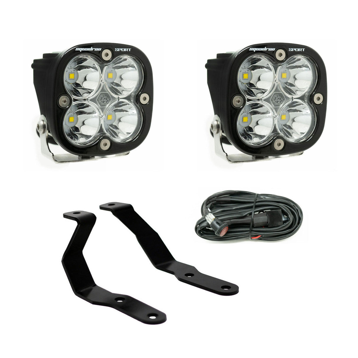 Ford Squadron Sport A-Pillar Light Kit - Ford 2019-2023 Ranger