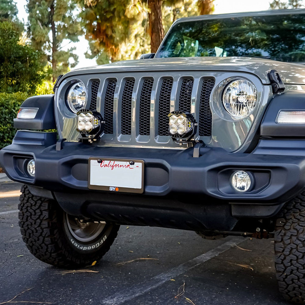 Jeep JL/JT LP4 Pro Bumper Light Kit - Jeep 2020-2025 Gladiator; 2018-2025 Wrangler JL; NOTE: w/ OE Plastic Bumper
