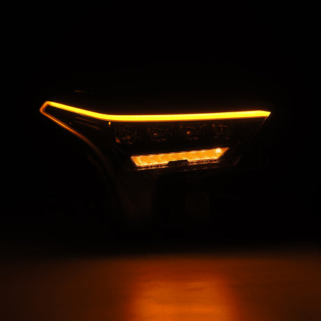 PRE-ORDER: 22-24 Toyota Tundra/Sequoia NOVA-Series LED Projector Headlights Alpha-Black (ETA Late Aug)