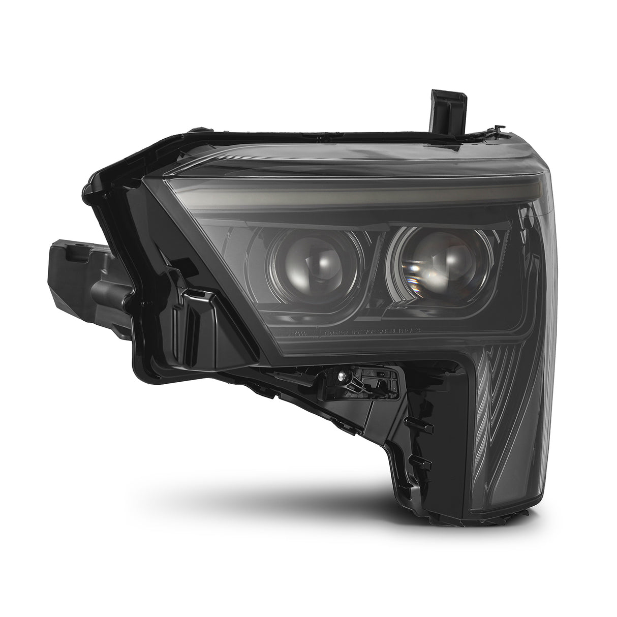 22-25 Toyota Tundra/Sequoia LUXX-Series LED Projector Headlights Alpha-Black