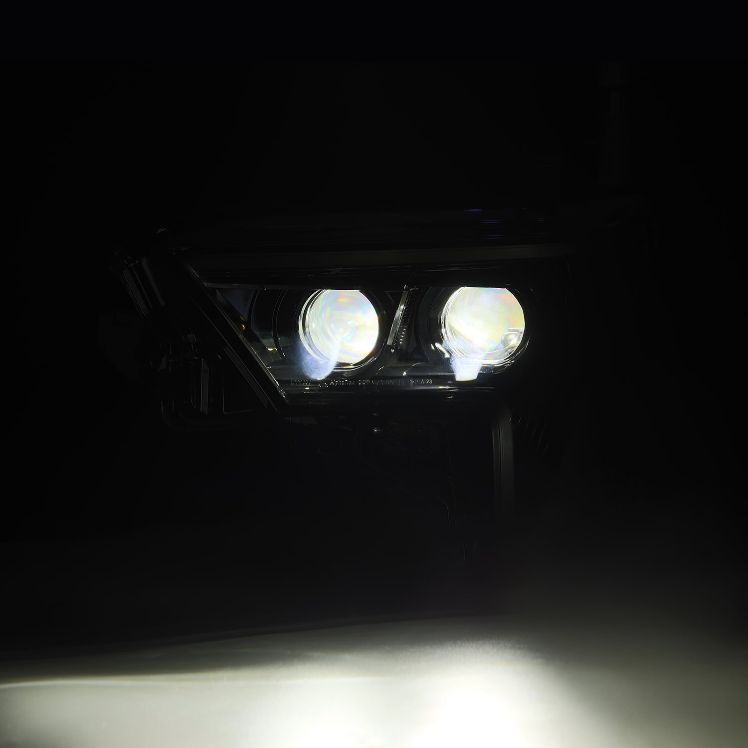 22-25 Toyota Tundra/Sequoia LUXX-Series LED Projector Headlights Alpha-Black