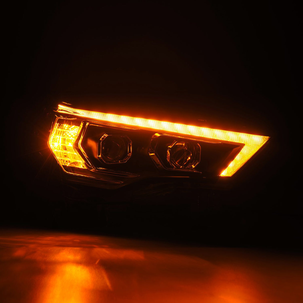 14-24 Toyota 4Runner MK II LUXX-Series LED Projector Headlights Black