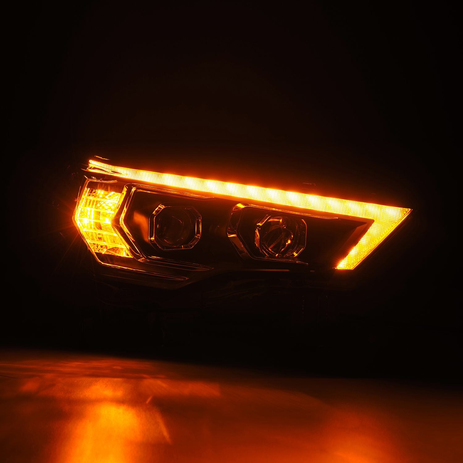 14-24 Toyota 4Runner MK II LUXX-Series LED Projector Headlights Black