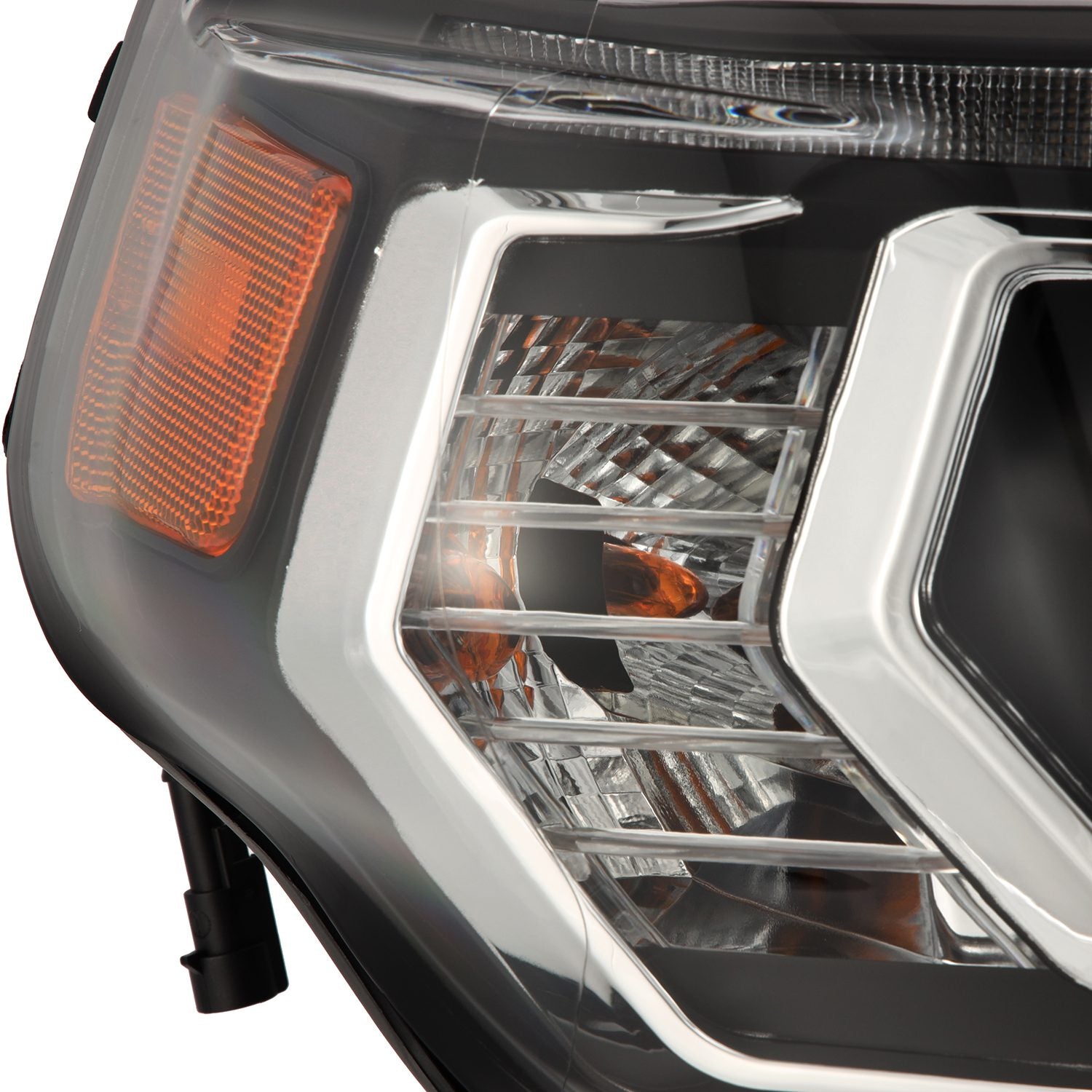 14-24 Toyota 4Runner MK II LUXX-Series LED Projector Headlights Black