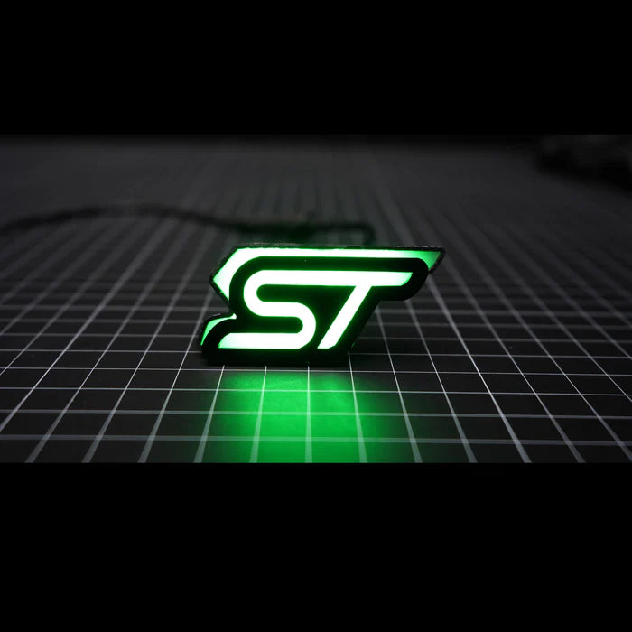 ST : Illuminated Multicolor Flow LED Badge | Lit Logos