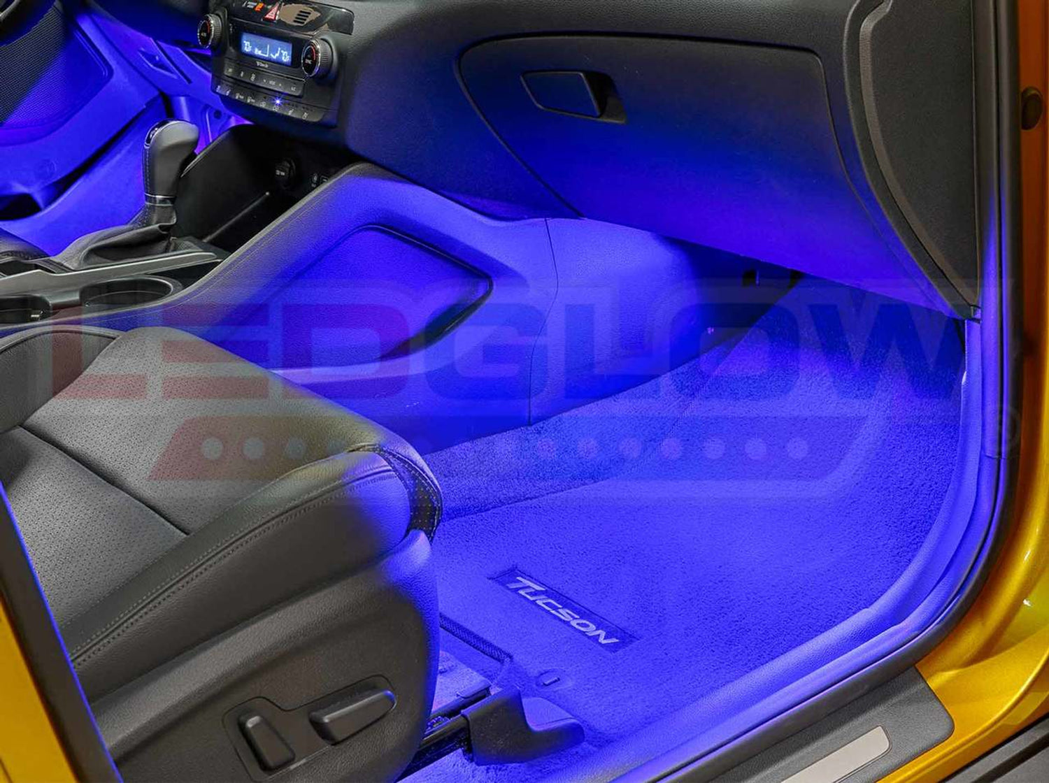 4pc Blue LED Interior Lighting Kit