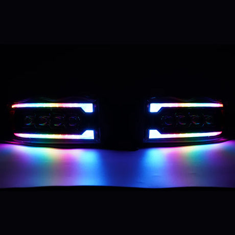 Dodge Ram HD: Multicolor Flow Series NOVA Headlights (2002-2005)