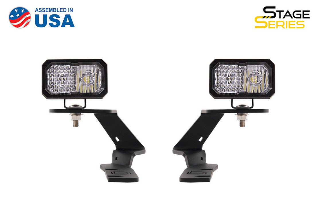 Stage Series Backlit Ditch Light Kit for 2019-2023 Ford Ranger