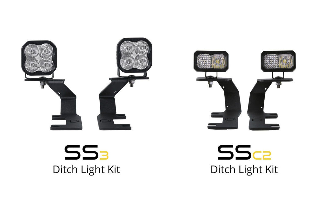 STAGE SERIES BACKLIT DITCH LIGHT POD KIT: 14-19 SILVERADO/SIERRA