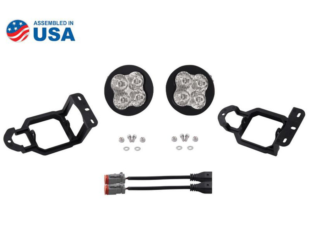 SS3 LED Fog Light Kit for 2018-2025 Jeep JL Wrangler