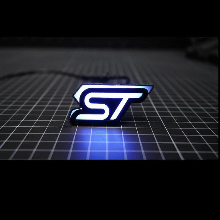 ST : Illuminated Multicolor Flow LED Badge | Lit Logos