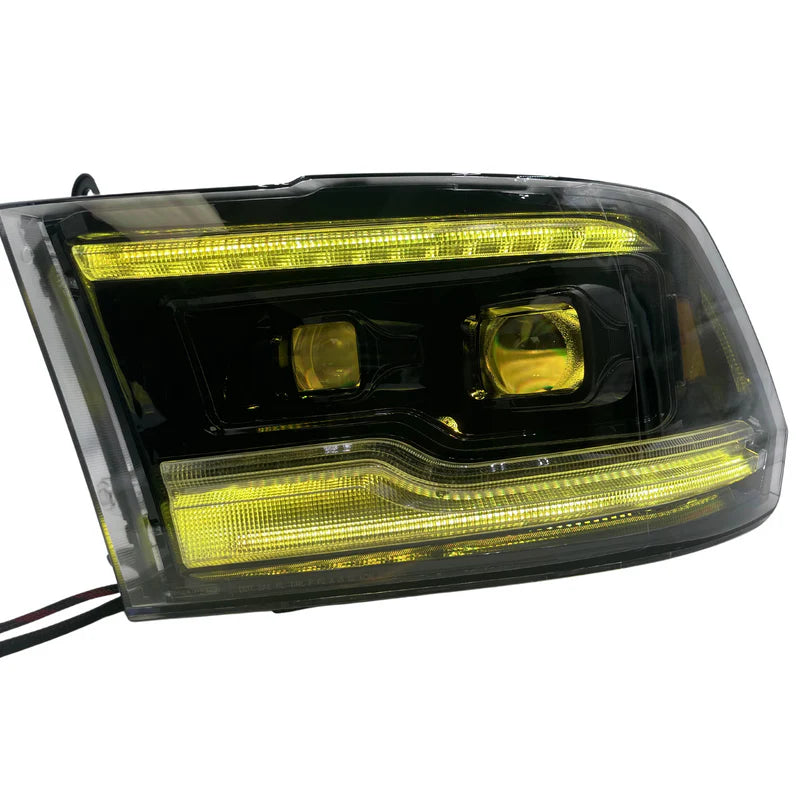 Ram 1500/HD: Multicolor Flow Series Headlights (2009-2018) | XB Morimoto