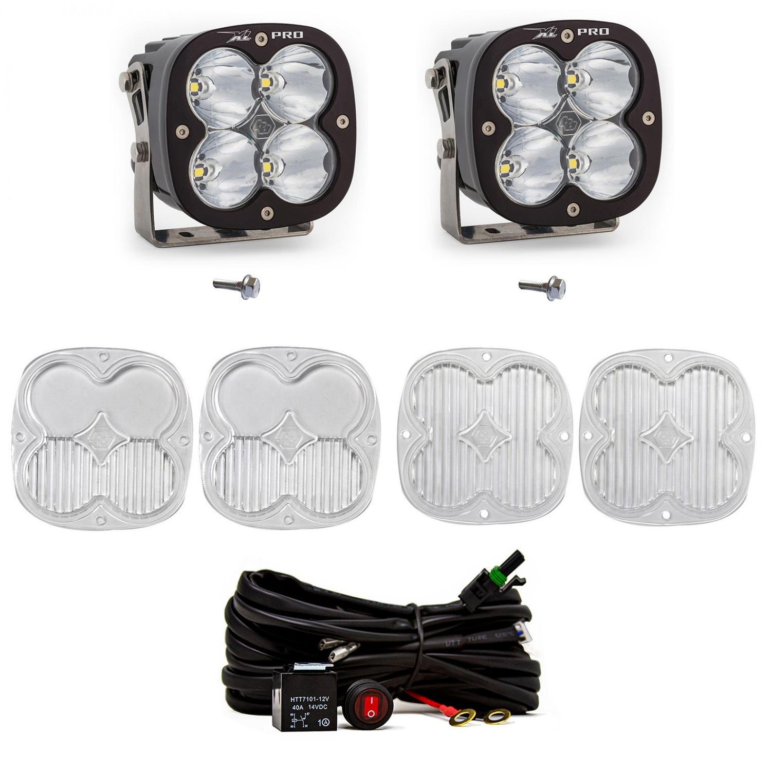 Ford XL Pro A-Pillar Light Kit - Ford 2021-2025 Bronco; 2022-2025 Bronco Raptor
