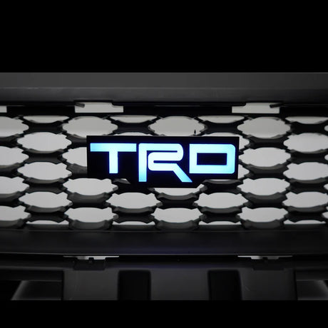 TRD : Illuminated Multicolor Flow LED Badge | Lit Logos