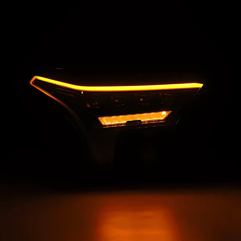 Toyota Tundra/Sequoia: Multicolor Flow Series Alphablack Headlights (2022-2025) | Alpharex