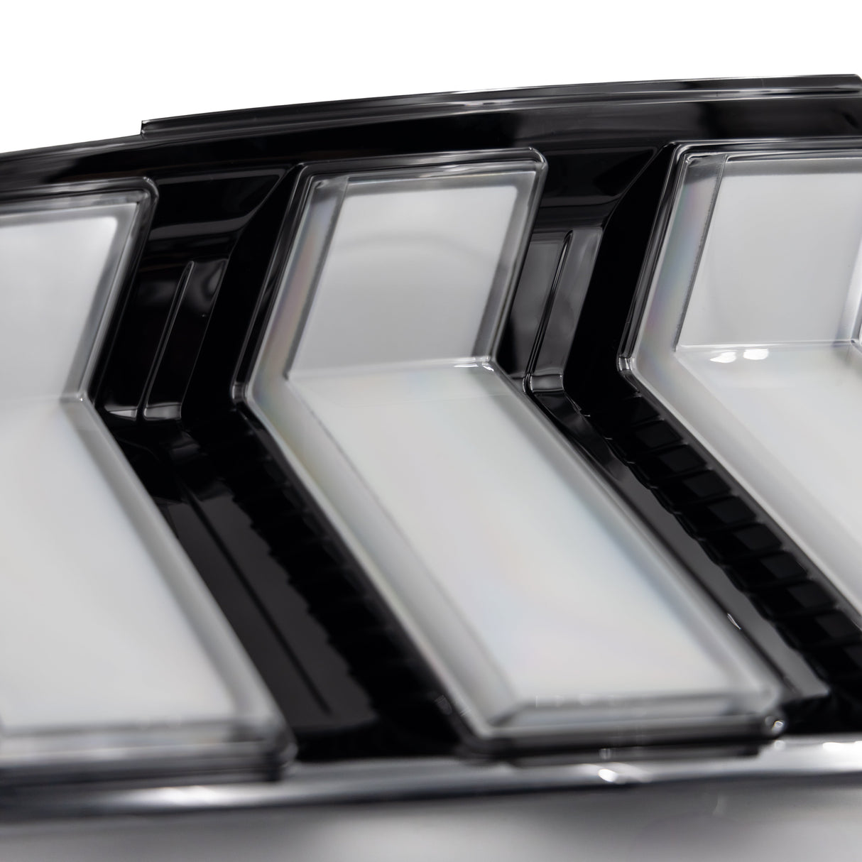 2015-2023 Mustang S550 Euro Taillights S650 Style RGB (Clear/Smoked)