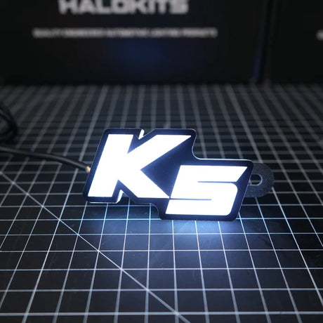 Kia K5 LED Badge: (Multicolor Flow)