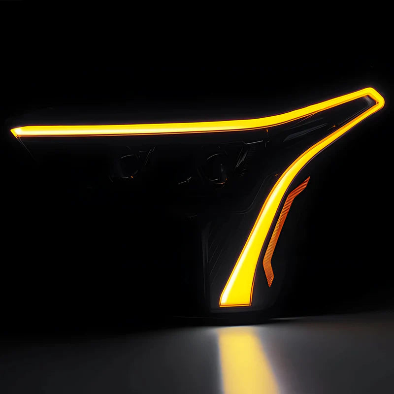 Toyota Tundra/Sequoia: Multicolor Flow Series Alphablack Headlights (2022-2025) | Alpharex