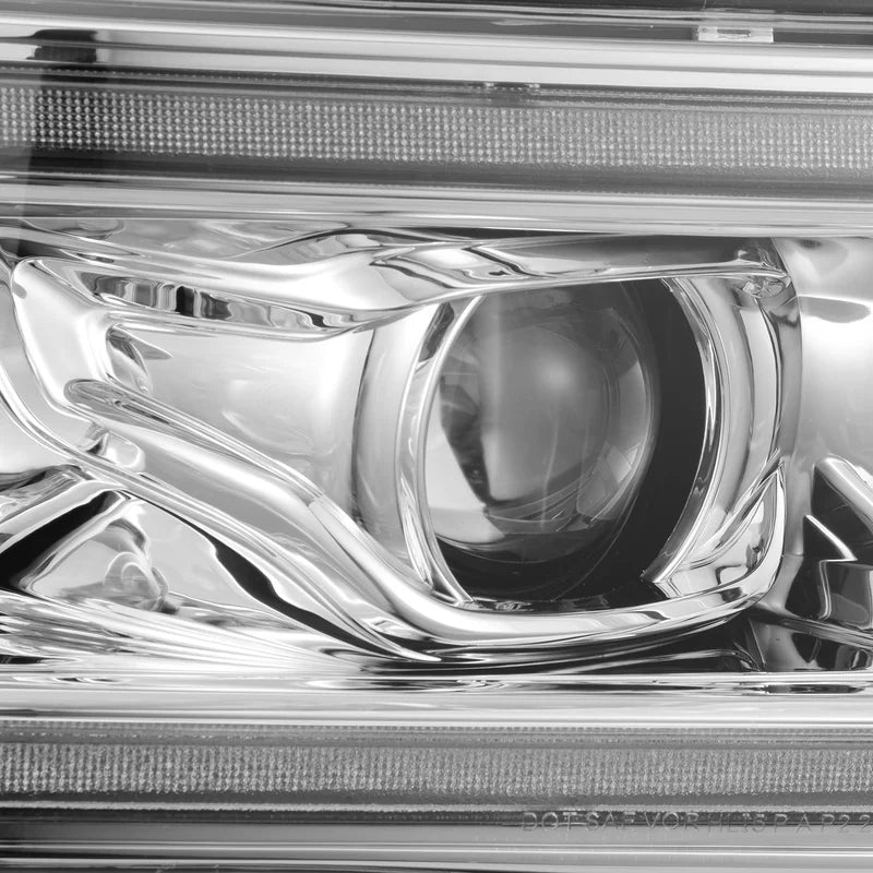 94-01 Dodge Ram 1500/94-02 Ram 2500/3500 LUXX-Series LED Headlights Chrome