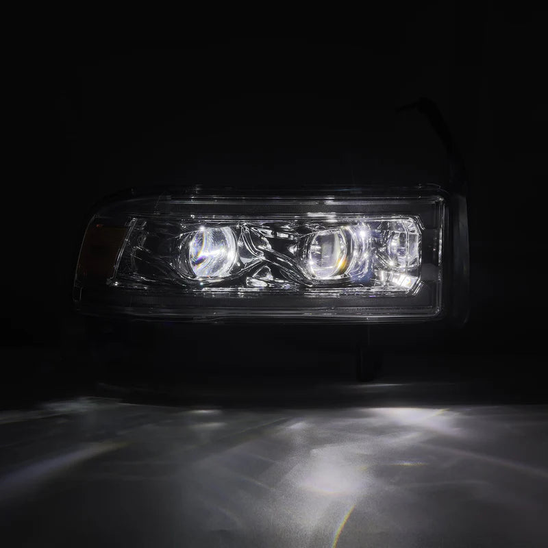 94-01 Dodge Ram 1500/94-02 Ram 2500/3500 LUXX-Series LED Headlights Chrome